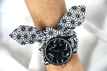 Charger l'image dans la galerie, Bracelet coton - Noir et blanc