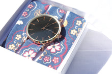 Charger l'image dans la galerie, Bracelet coton - Bleu bandana