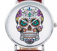 Charger l'image dans la galerie, Cadran Montre - Argenté Calavera