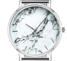 Charger l'image dans la galerie, Cadran montre - Argenté marbre
