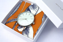 Charger l'image dans la galerie, Bracelet coton - Jaune moutarde fleuri