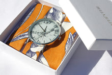 Charger l'image dans la galerie, Bracelet coton - Jaune moutarde fleuri