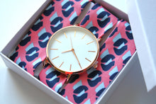 Charger l'image dans la galerie, Bracelet coton - Rose Léopard