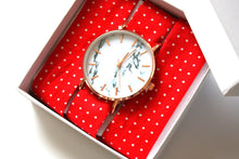 Charger l'image dans la galerie, Bracelet coton - Rouge à pois