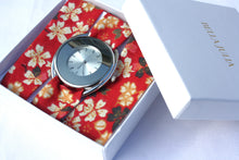 Charger l'image dans la galerie, Bracelet coton - Rouge fleuri