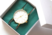 Charger l'image dans la galerie, Bracelet coton - Vert Sapin uni