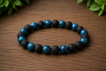 Charger l'image dans la galerie, Bracelet en Apatite et Pierre de Lave