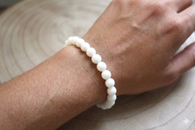 Charger l'image dans la galerie, Bracelet en Agate Blanche