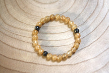 Charger l'image dans la galerie, Bracelet "Abondance" - Citrine et Hématite