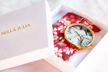 Charger l'image dans la galerie, Bracelet coton - Rouge fleuri