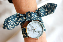 Charger l'image dans la galerie, Bracelet coton - Bleu canard