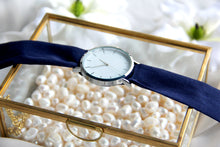 Charger l'image dans la galerie, Bracelet coton - Bleu marine uni