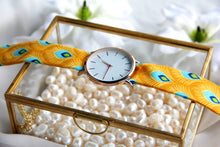 Charger l'image dans la galerie, Bracelet coton - Jaune paon