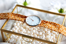 Charger l'image dans la galerie, Bracelet coton - Jaune orangé