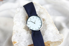 Charger l'image dans la galerie, Bracelet coton - Bleu marine uni