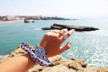 Charger l'image dans la galerie, Bracelet coton - Noir et blanc