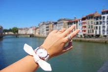 Charger l'image dans la galerie, Bracelet coton - Blanc uni