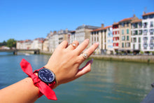 Charger l'image dans la galerie, Bracelet coton - Rouge uni