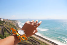 Charger l'image dans la galerie, Bracelet coton - Jaune paon