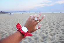 Charger l'image dans la galerie, Montre Bella Julia - Rouge à pois