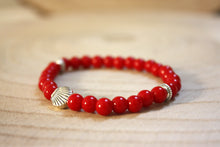 Charger l'image dans la galerie, Bracelet "Ambition" - Corail rouge