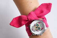 Charger l'image dans la galerie, Bracelet coton - Rose uni
