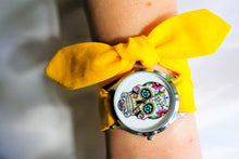 Charger l&#39;image dans la galerie, Bracelet coton - Jaune uni
