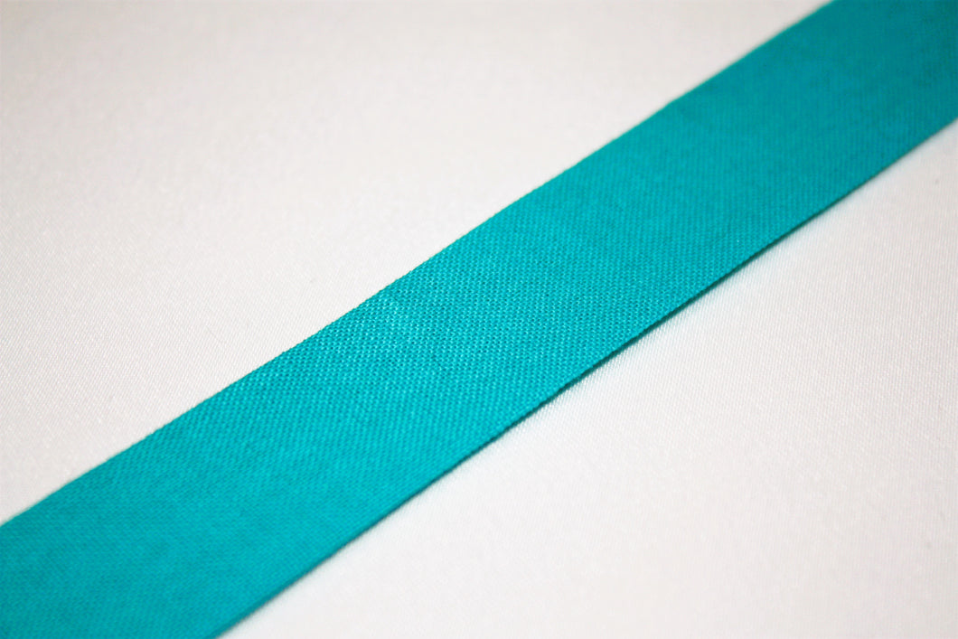 Bracelet coton - Bleu turquoise uni