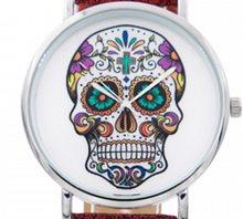 Charger l&#39;image dans la galerie, Cadran Montre - Argenté Calavera
