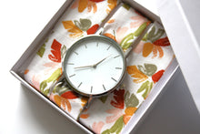 Charger l&#39;image dans la galerie, Bracelet coton - Feuilles d&#39;automne
