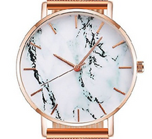 Charger l&#39;image dans la galerie, Cadran montre - Rose gold marbre
