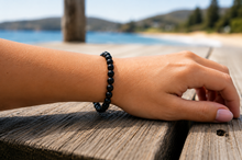 Charger l'image dans la galerie, Bracelet en Agate Noire
