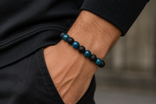 Charger l'image dans la galerie, Bracelet en Apatite et Pierre de Lave
