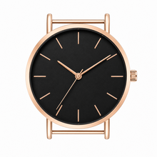 Charger l'image dans la galerie, Cadran montre - Rose gold noir
