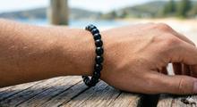Charger l'image dans la galerie, Bracelet en Agate Noire
