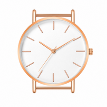 Charger l'image dans la galerie, Cadran montre - Rose gold blanc
