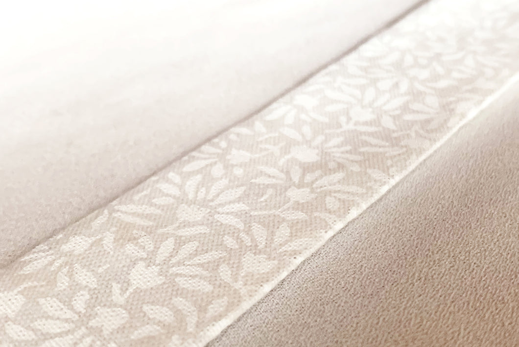 Bracelet coton - Blanc ornements