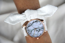 Charger l&#39;image dans la galerie, Bracelet coton - Blanc ornements
