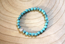 Charger l&#39;image dans la galerie, Bracelet &quot;Jeunesse&quot; - Turquoise
